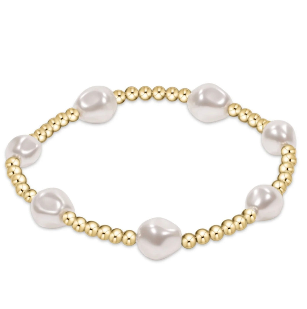 Enewton Admire Gold & Gemstone 3mm Bracelet (8 Styles)