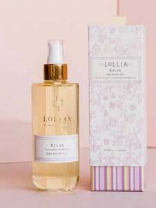 Lollia Relax Dry Body Oil