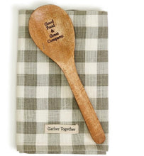 Load image into Gallery viewer, Gather Together Dish Towel &amp; Spoon Set  (3 Styles)
