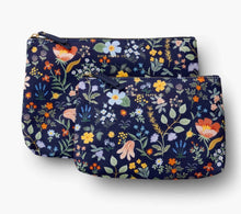 Load image into Gallery viewer, Rifle Paper Co. Zippered Pouch Set (2 patterns)
