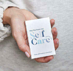 Self Care Affirmation Card Deck