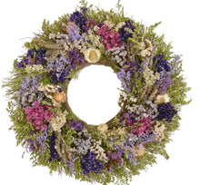 Load image into Gallery viewer, San Anselmo Dried Floral Herbal Wreath
