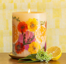 Load image into Gallery viewer, Sugared Citrus Botanical Candle, 6.5"
