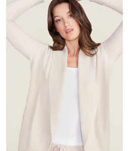 Barefoot Dreams CozyChic Lite Circle Cardi, Stone