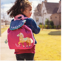 Load image into Gallery viewer, Toddler Quilted Backpack  (Blue or Pink)
