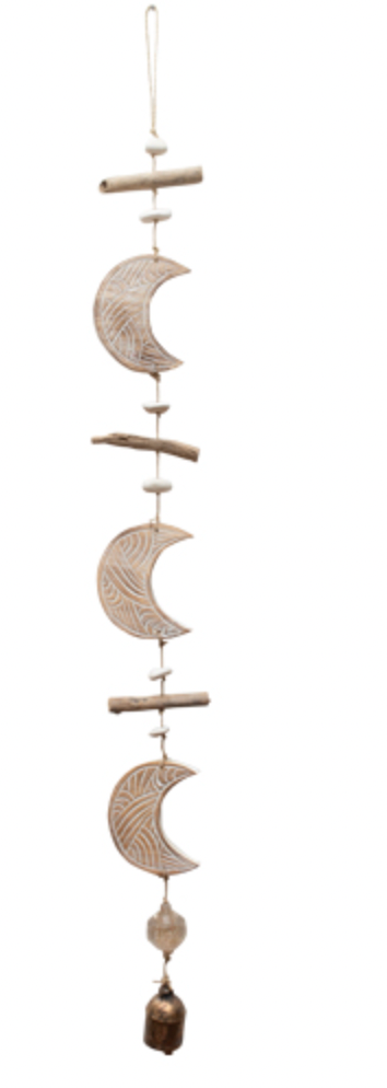 Three Moons Wooden Chime
