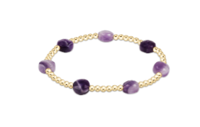 Enewton Admire Gold & Gemstone 3mm Bracelet (6 Styles)