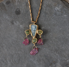 Load image into Gallery viewer, Emilie Shapiro Prism Pendant Necklace
