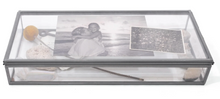Load image into Gallery viewer, Glass &amp; Zinc Memory Box, 2 Sizes
