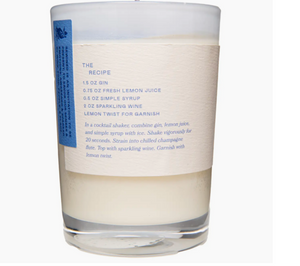 Rewined French 75 Candle, 6 oz