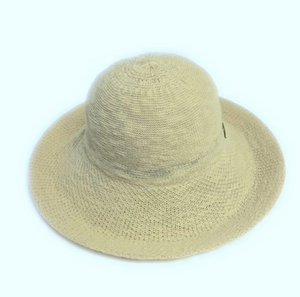 Cotton Blend Packable Brim Hat, 2 Colors