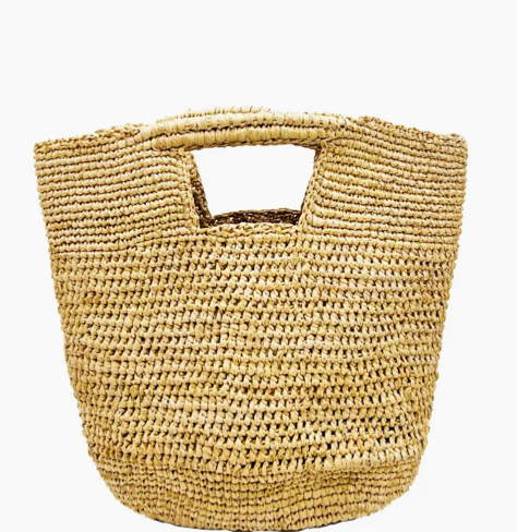 Raffia Crochet Handbag
