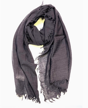 Load image into Gallery viewer, Bjorn Scarf  (Latte, Charcoal)
