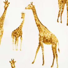 Load image into Gallery viewer, Milkbarn Orange Giraffe Bamboo Zipper Footed Romper
