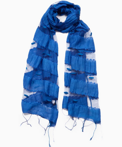 Handwoven Silk Blend Scarf (7 Colors)