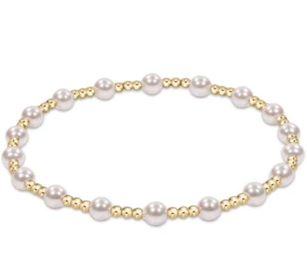 Enewton Sincerity Bracelet 4mm, Pearl