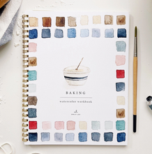 Load image into Gallery viewer, Baking Watercolor Workbook
