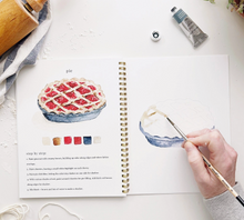 Load image into Gallery viewer, Baking Watercolor Workbook
