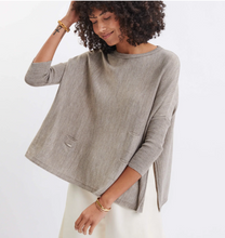 Load image into Gallery viewer, MerSea Catalina Crewneck Sweater (Driftwood, Sky, Chocolate)
