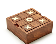 Load image into Gallery viewer, 2-in-1 Wooden Game Set
