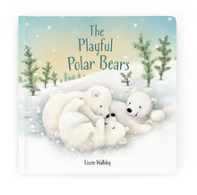 Load image into Gallery viewer, Jellycat The Playful Polar Bears Book
