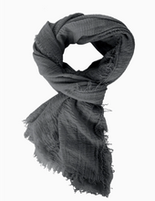 Load image into Gallery viewer, Boho Organic Cotton Scarf (12 Colors)
