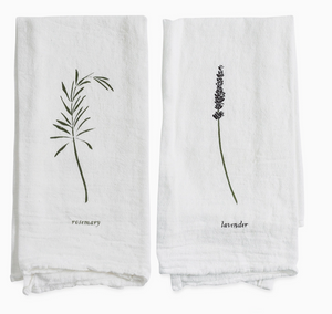 Garden Herbs Napkins, Set of 4