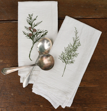 Load image into Gallery viewer, Winter Greens Napkins, Set of 4
