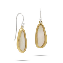 Load image into Gallery viewer, Waxing Poetic Petite Dream Traveler Drop Earrings, Mother Of Pearl
