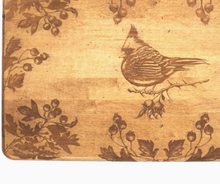 Load image into Gallery viewer, Artisan Maple Wood Serving Board, Cardinal
