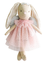 Load image into Gallery viewer, Alimrose Mini Angel Bunny (Pink, Ivory)
