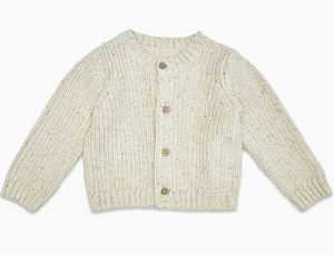 HAPPY Chunky Knit Baby Cardigan Sweater