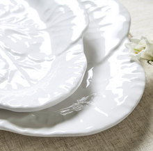 Load image into Gallery viewer, White Cabbage Melamine Serving Trays, 2 Sizes
