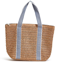 Load image into Gallery viewer, Woven Thermal Lunch Tote, 3 Colors
