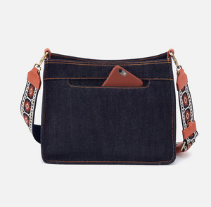 HOBO Cass Denim Crossbody