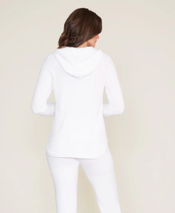 Barefoot Dreams CozyChic Ultra Lite Pullover Hoodie, Sea Salt