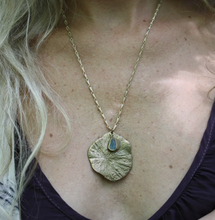 Load image into Gallery viewer, Emilie Shapiro Sand Dollar Pendant Necklace
