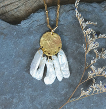 Load image into Gallery viewer, Emilie Shapiro Gardenia Pendant Necklace
