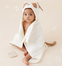 Load image into Gallery viewer, Elegant Baby Hooded Baby Bath Wrap (Bunny, Puppy)
