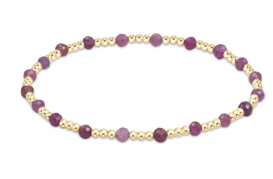 Enewton Sincerity Pattern Bead Bracelet 3mm ( 9 Colors)