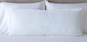 IN STOCK Bella Notte Linens Carmen Accent Pillow, White