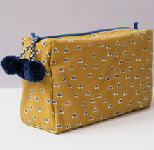 Load image into Gallery viewer, Hand Block Printed Toiletry Bag, 4 Patterns

