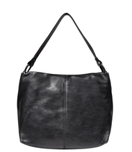 Load image into Gallery viewer, Lyons Tote Bag (Black, Cognac)
