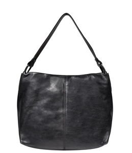 Lyons Tote Bag (Black, Cognac)