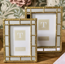 Load image into Gallery viewer, Bamboo Gold Picture Frame (2 Sizes)
