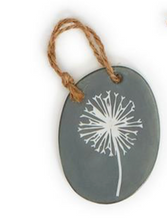 Load image into Gallery viewer, Oval Porcelain Quote Ornament  (10 Styles)

