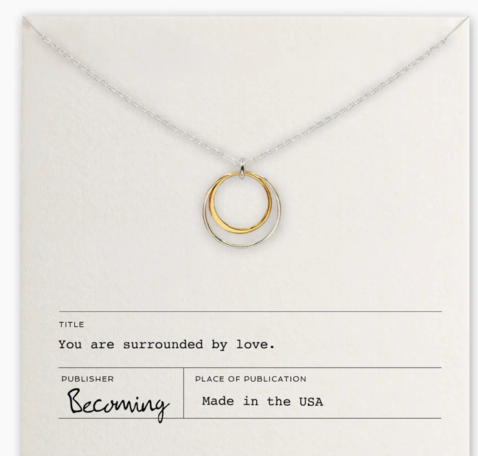 Surrounded By Love Necklace