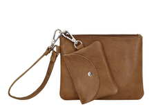 Load image into Gallery viewer, Leather Poetry Pouch (2 Colors)
