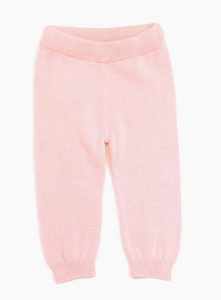 Organic Bow Embroidered Cardigan + Pants Set