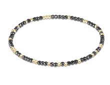 Load image into Gallery viewer, Enewton Hope Unwritten Hematite 2mm Beaded Bracelet - 3 Styles
